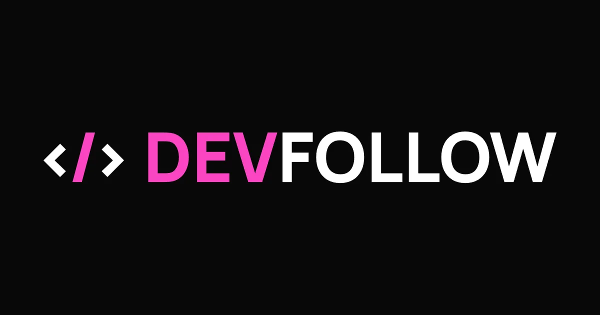 DevFollow - MUST Developer Community